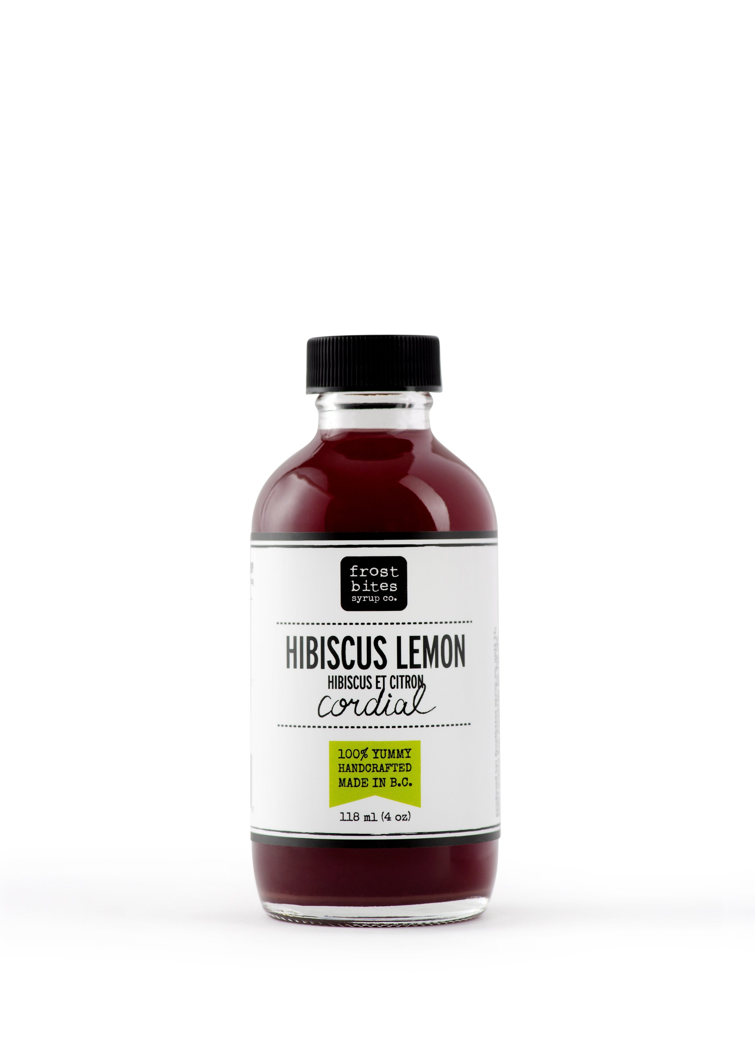 Hibiscus Lemon Cordial — Frost Bites Syrup Co.